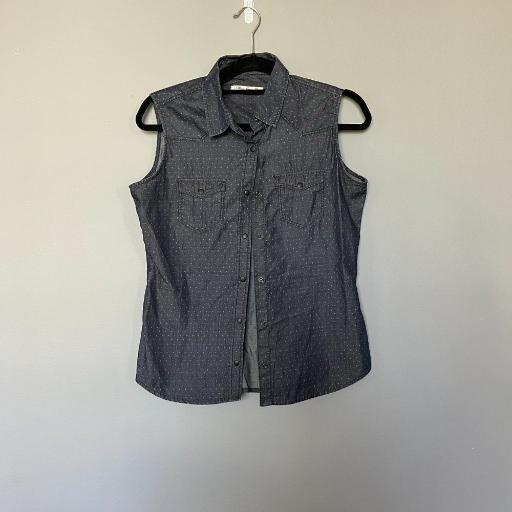 Alena Collared Button Down Top - image 1